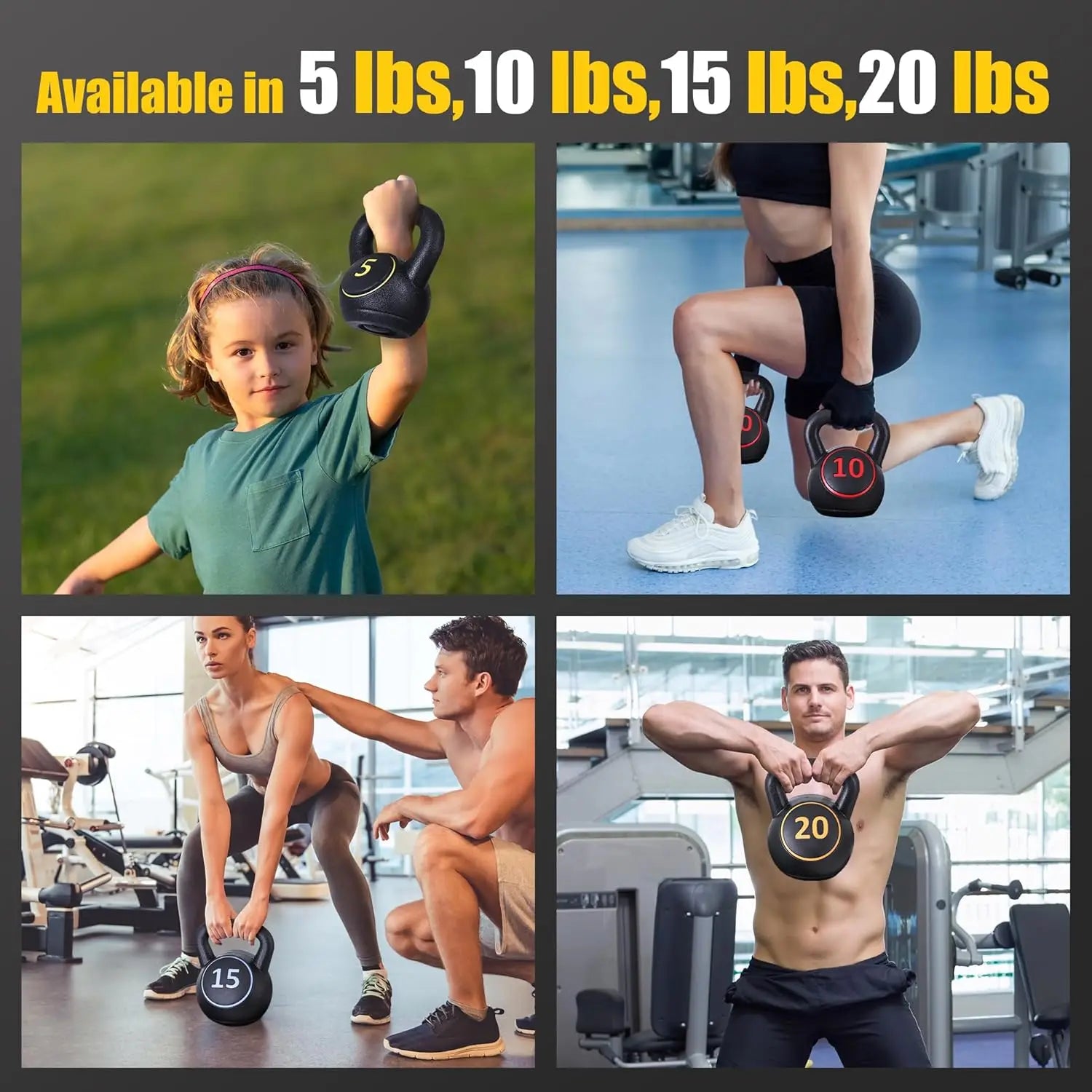 BalanceFrom Premium Rubber Encased Hex Dumbbell Sets – 46 lb / 60 lb / 100 lb Options for Home & Commercial Training