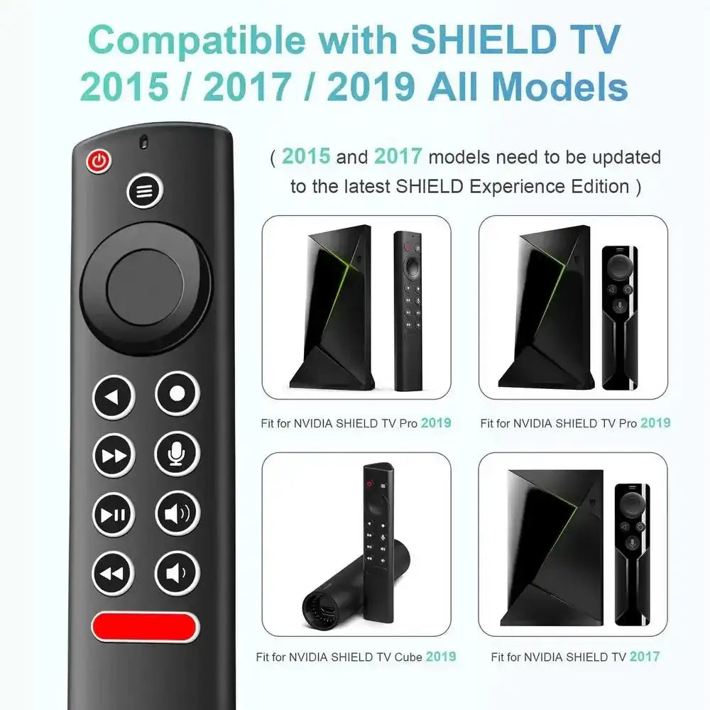 Voice TV Remote Controller – Battery-Powered Voice TV Remote for Nvidia Shield & Smart TV
