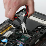 6-Piece Mini Pliers Set – Precision Jewelry & Craft Tools | Durable Soft-Grip Handles for DIY, Beading & Wire Work