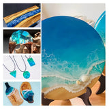 24-Color Mica Powder Pigment Set – Glitter Pigment Powder for Epoxy Resin, Candles, DIY Crafts & Painting