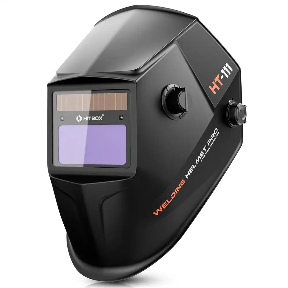 Pro-Grade Auto-Darkening Welding Helmet DIN 9-13 with True-Color Large View
