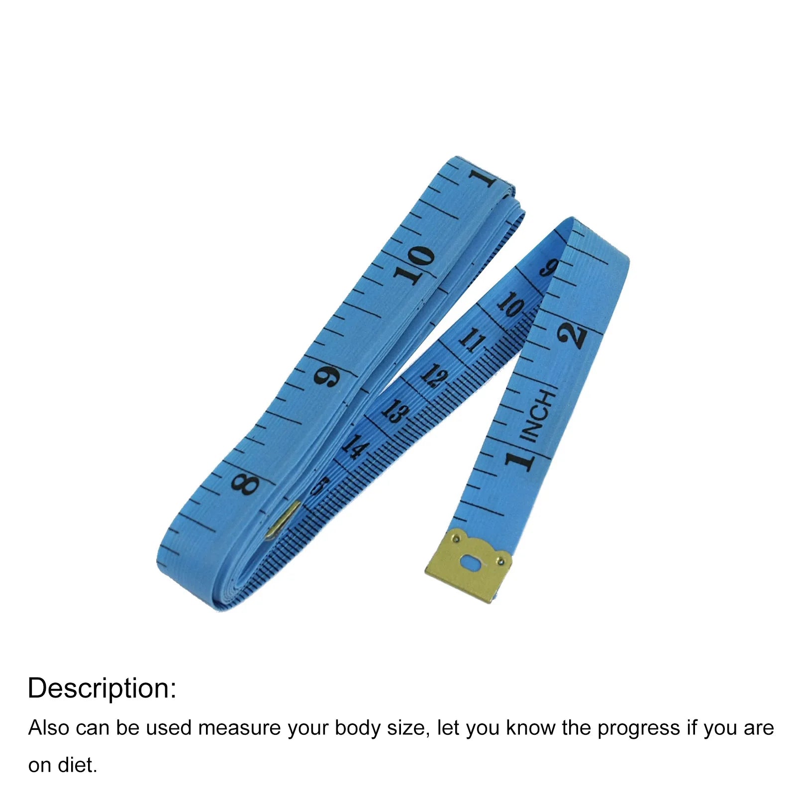 “Flexible Tailor Seamstress Measuring Tape – 1.5m / 60" Soft Ruler for Sewing, Dressmaking & Body Measurements”
