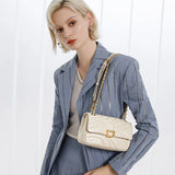 Genuine Leather Mini Crossbody & Shoulder Bag – Women’s Square Daily Commuter