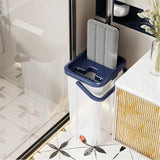 Dual-Compartment Floor Washing Mop & Bucket Set – Hands-Free Lazy Clean System