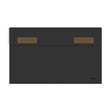 WUAWE 16.1″ Portable Monitor Sleeve Bag – PU Leather Travel Case for Laptop & Monitor, Slim Protective Black Carrying Bag