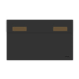 WUAWE 16.1″ Portable Monitor Sleeve Bag – PU Leather Travel Case for Laptop & Monitor, Slim Protective Black Carrying Bag