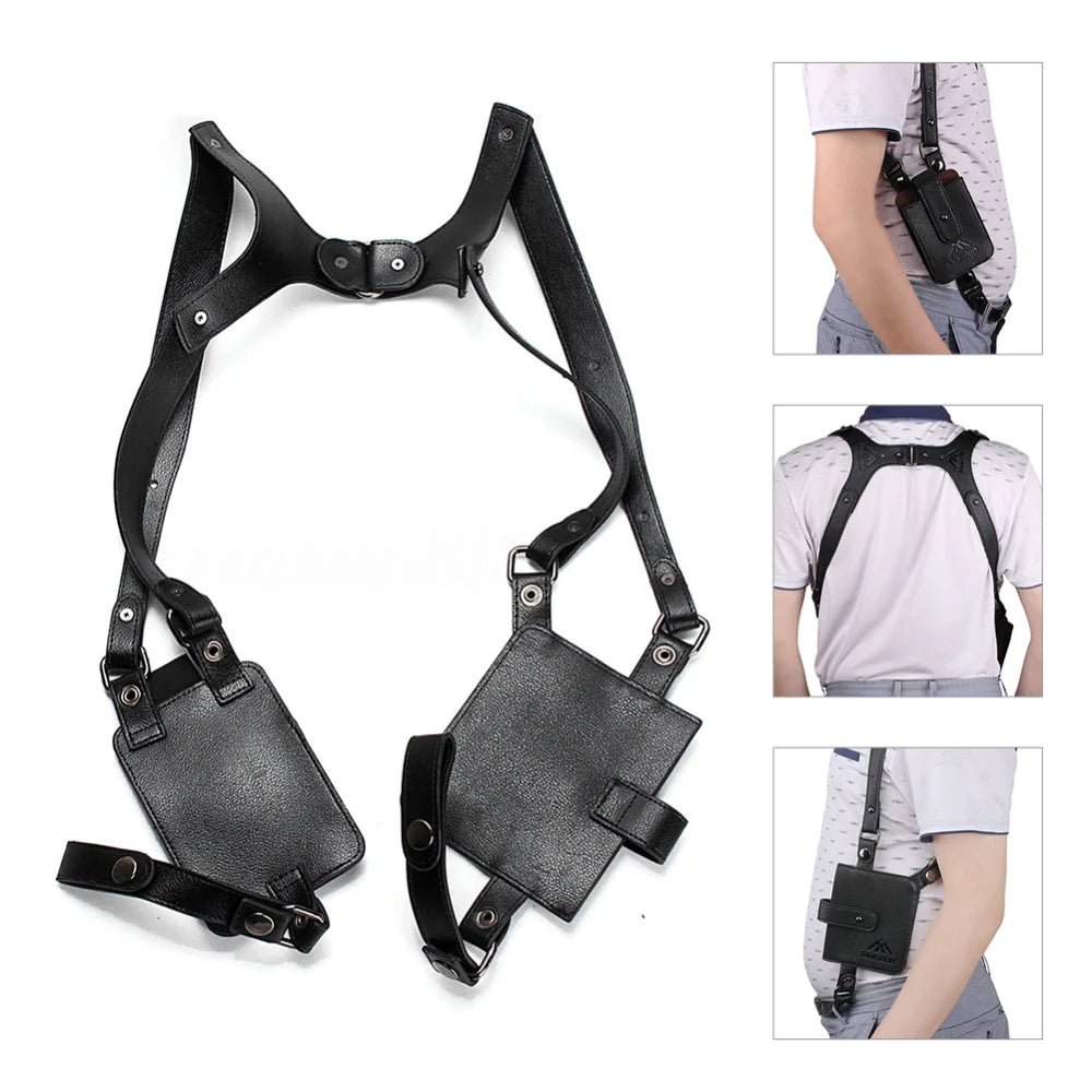 Anti-Theft Hidden Underarm Shoulder Bag — Concealed Tactical Double-Storage Security Pack
