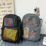 Breathable Large Mesh College Backpack with Comfort Straps for Daily Commute & Swimming