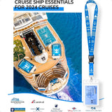 5-Pack Lanyards with Waterproof ID Badge Holders – Cruise Ship Card Essentials for Royal Caribbean, Carnival & NCL 2025