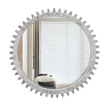 Modern Hanging Mirror – Minimalist Entryway Mirror with Easy Setup for Home & Living Room Décor