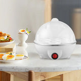 750W Electric Egg Cooker – 7-Egg Capacity with Auto Shut-Off for Hard & Soft Boiled Eggs