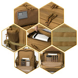 45L Tactical Backpack for Men – Outdoor Camping, Hiking & Survival Rucksack