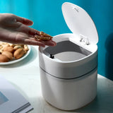 Mini Trash Can with Lid – Small Countertop Dustbin for Bathroom, Office & Bedroom