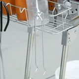 Portable Folding Stainless Steel Charcoal BBQ Grill for Camping, Picnic & Tailgating