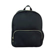 Customizable Black Nylon Backpack – Travel & School Book Bag for Crafts, DIY & Everyday Use