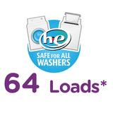Baby Laundry Detergent – Hypoallergenic Gentle Formula for Sensitive Skin, 64 Loads (92 fl oz), Dermatologist Tested