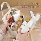 Portable Large-Capacity Waterproof Cosmetic Bag – High Aesthetic Makeup Organizer for Travel & Daily Use
