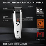 Sejoy Cordless Electric Hair Clippers Set for Men – Professional USB-Rechargeable Trimmer with LED Display & Self-Sharpening Blades