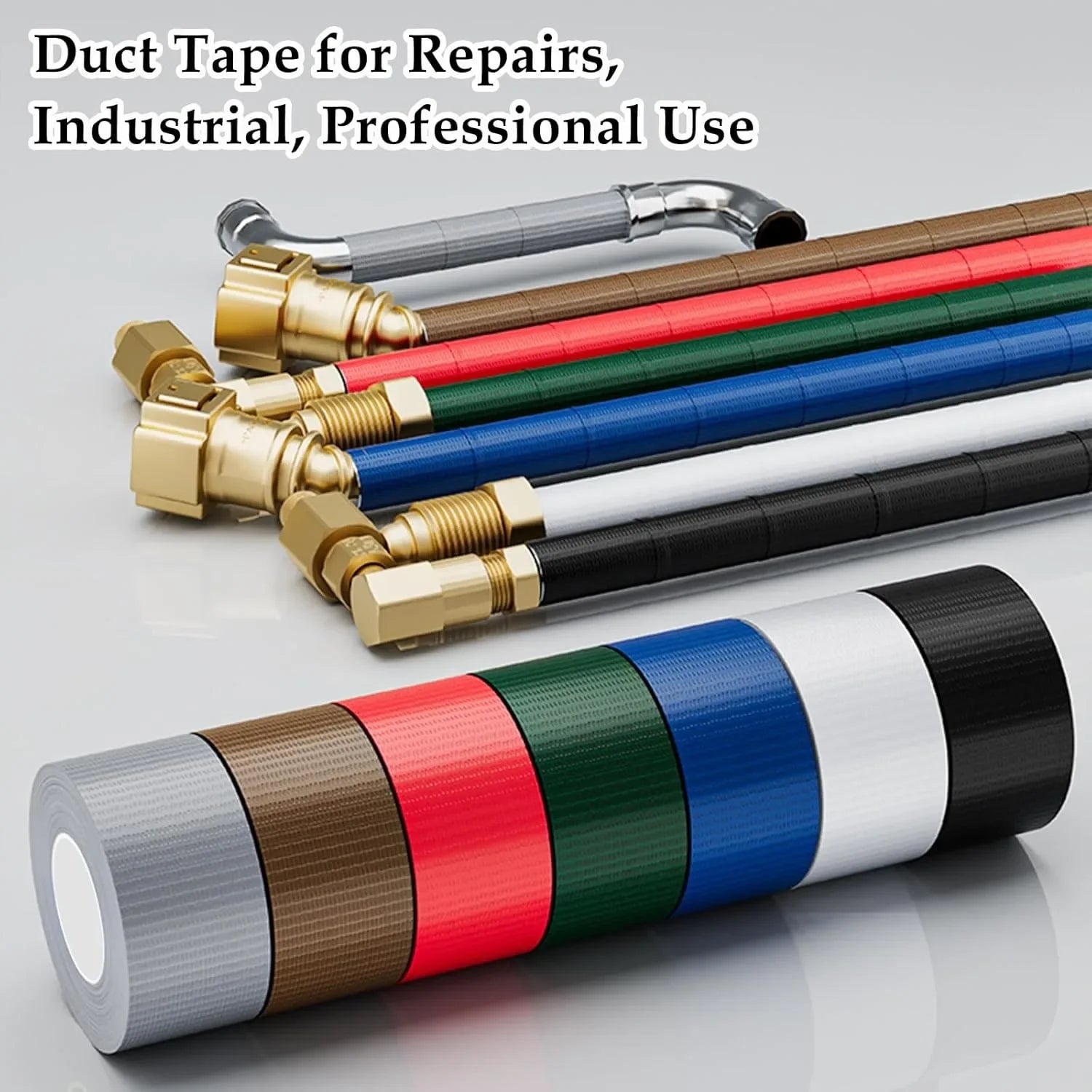 Heavy-Duty Duct Tape – 1 Inch × 22 Yards Single-Sided Strong Adhesive Waterproof Mesh Repair Tape