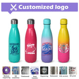 Double-Wall Stainless Steel Sport Water Bottle 500 ml – Leak-Proof, Hot & Cold Insulated