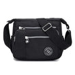 Women’s Nylon Waterproof Crossbody Bag — Multi-Pocket Travel Messenger & Shoulder Purse