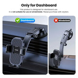 1- Product Title: Universal 360° Rotatable Car Phone Holder – Dashboard Mount for iPhone & Android