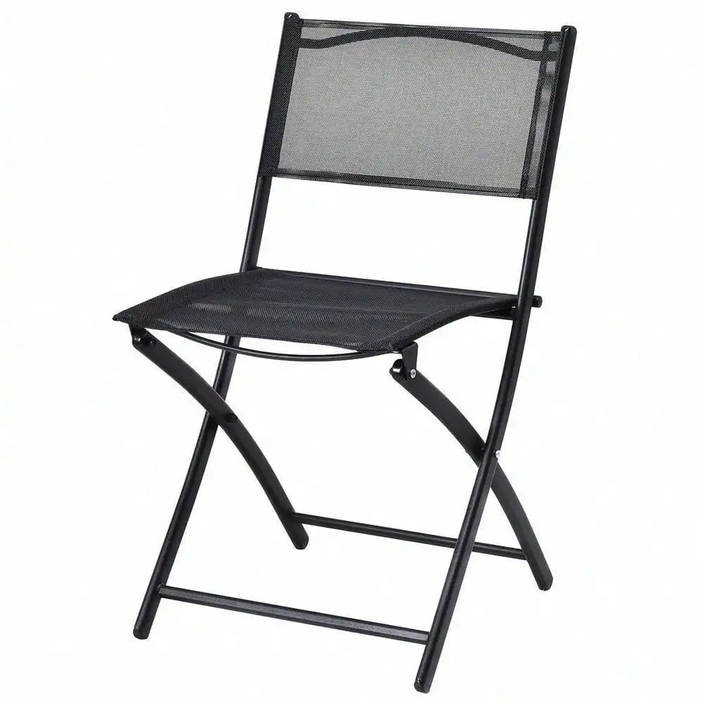 “Bistro Set with Folding Chairs – Outdoor Garden & Patio Table Set for Backyard Furniture”