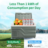 Alpicool NL Series – 25L/35L/45L Portable Car Refrigerator Freezer, 12V/24V DC & 100–240V AC for Travel & Camping