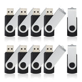 KOOTION 10-Pack U305 USB Flash Drives – High-Speed Pen Drives 32GB/16GB/8GB/1GB Memory Sticks for Data Storage & Transfer