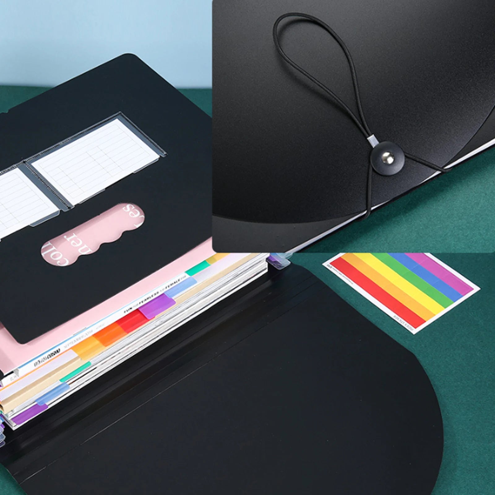 A4 Expanding File Folder – 13–25 Pocket Paper Organizer for Bills, Documents & Office Storage 📂