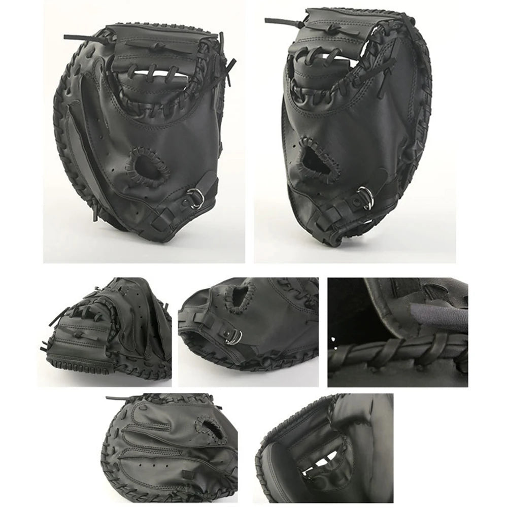PU Leather Baseball Glove – Thickened Training & Fielding Mitt for Outdoor Softball Practice 🧤⚾