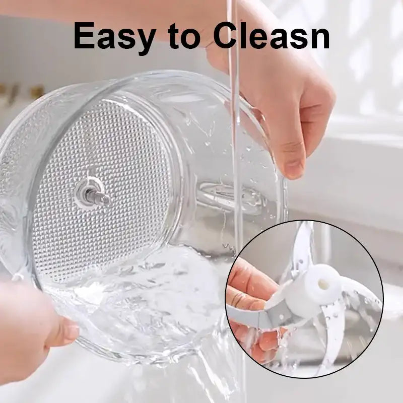 Kitchen In The Box 350 W Food Processor & Meat Grinder – Electric Vegetable Chopper with All-Copper Motor & 2 Bowls