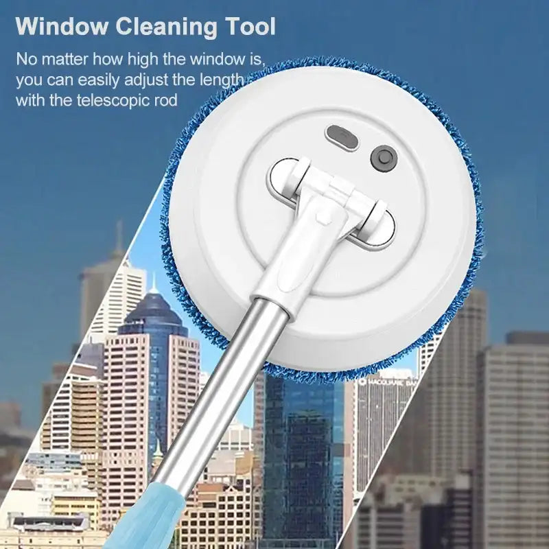 Wireless Electric Water Mop Cleaning Machine – 2-in-1 Automatic Wet Cleaner for Floors, Windows, Car & Home 🚿🧼