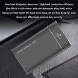 Portable External HDD – 500GB USB Hard Drive, High-Speed Data Storage Expansion for Laptops & Desktops, Black