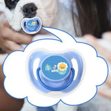 Silicone Puppy Pacifier & Bite Training Chew Toy – Portable Dog Chewing Toy for Small Dogs & Puppies