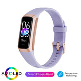 “LIGE 2025 AMOLED Smart Watch – Waterproof Fitness Tracker with Heart Rate & Blood Monitoring, Sport Smart Bracelet for Men & Women”