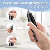 SEJOY USB Rechargeable Electric Nose & Ear Hair Trimmer – High-Speed Motor Grooming Tool for Men & Women 🎯