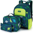 “Mommore Lightweight Kids Backpack with Lunch Box – Preschool & Kindergarten Boys & Girls Elementary School Bookbag”