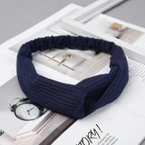 8-Piece Headband Set – Cross Knit Thread Hair Accessories for Face Wash, Yoga & Exercise 💆‍♀️🧘‍♀️