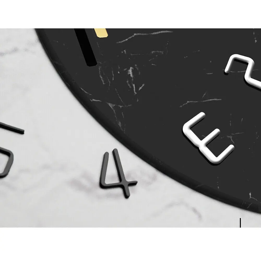 Large Modern Wall Clock – Oversized Silent Decorative Clock for Living Room, Home, or Office