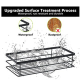 Behind-the-Door Waterproof & Rust-Proof Bathroom Basket – Over-Door Storage Organizer