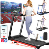 3.5HP Foldable Treadmill — 350 lbs Capacity, 6-Level Incline, App Tracking & 10 MPH Running Speed 🏃‍♂️