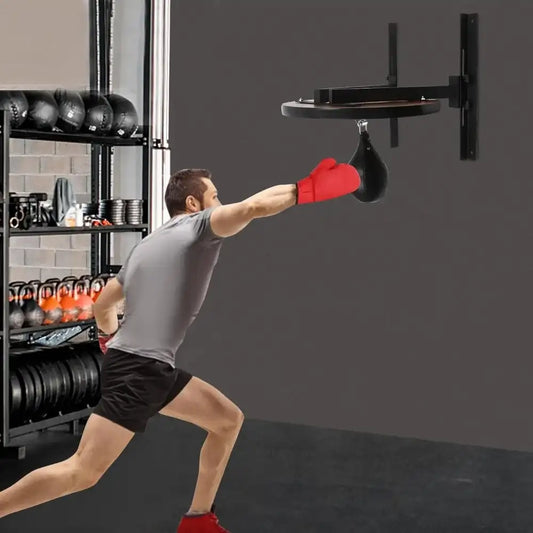 Heavy Duty Boxing Punching Ball Set with Adjustable Height for Home