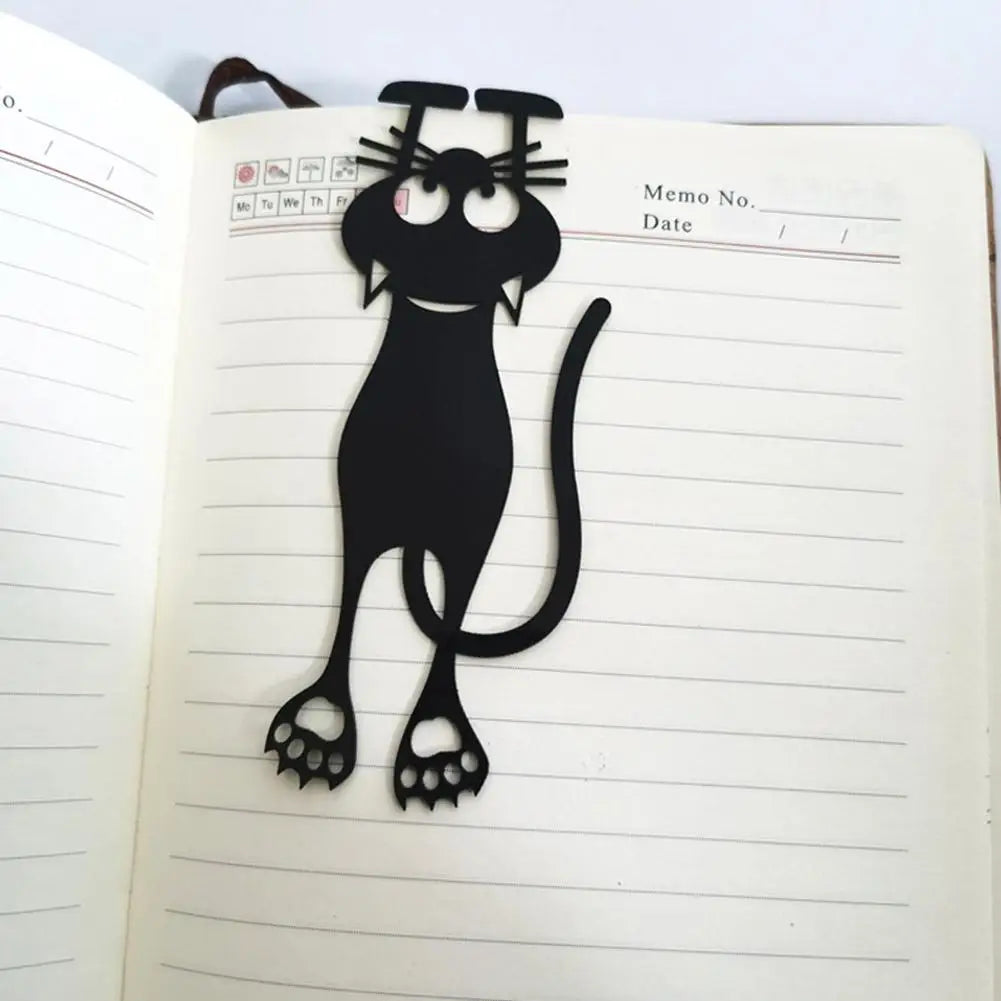 Whimsical 3D Cartoon Animal Hanging Bookmark & Reading Marker