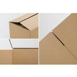 100 Pack Small Corrugated Shipping Boxes – 6″×4″×4″ Cardboard Mailers for Packaging, Mailing, Moving & Storage