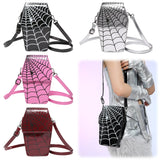 Women’s Gothic Coffin-Shaped Shoulder Bag – PU Leather Crossbody Hobo Purse with Adjustable Strap for Halloween & Cosplay
