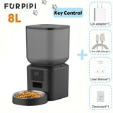 270oz Automatic Dog Feeder – Key Control Timed Food Dispenser for Dogs & Cats, Large Capacity 🐶🐱✨
