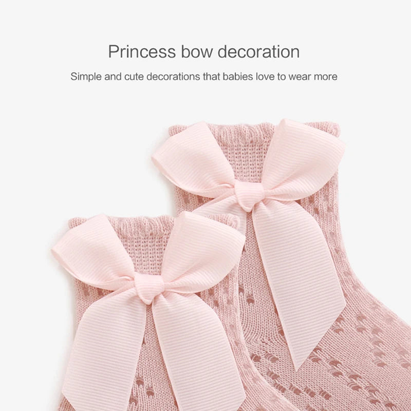 Cute Baby Girls’ Lace Ruffle Socks – Non-Slip Grip Infant & Toddler Socks for Parties, Birthdays & Photoshoots