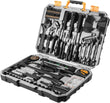 Household Tool Kit with Drill, Wrench & Socket Set – Complete Hand Tools for Home, Car & Mechanic Repairs 🧰✨