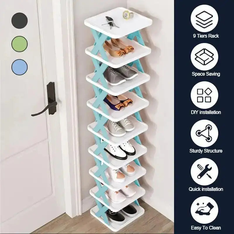 Shoe Organizer Rack – Multi-Layer, Detachable, Space-Saving Shelf for Home Use - PulinGO